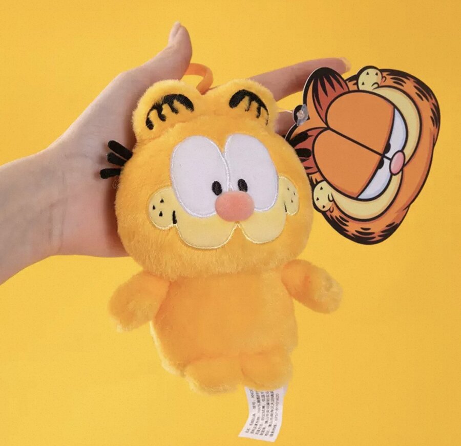 Garfield plush keychain